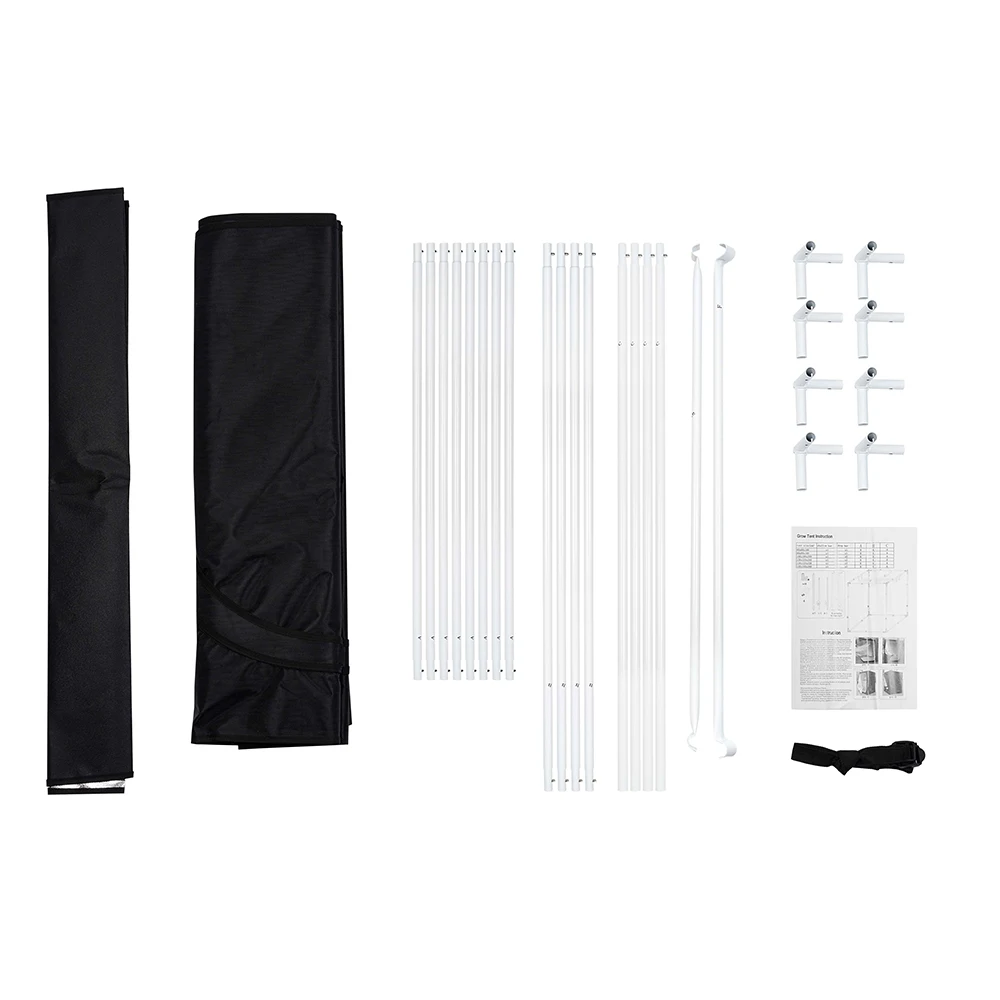60x60x140CM 600D Hydroponic Gr - огляд і ціна Grow Tent 4X4