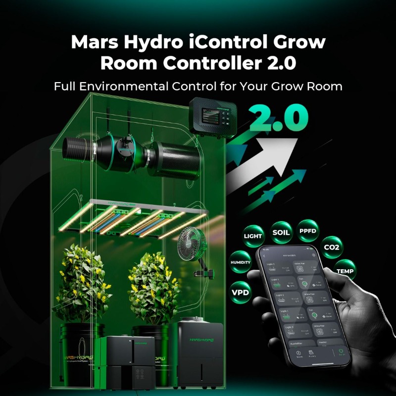 480W 4x4ft 120x120cm FC4800 EV - огляд і ціна Grow Tent 4X4